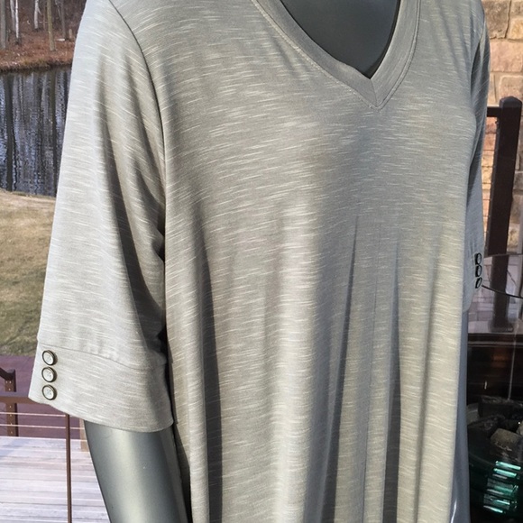 Lightweight Upscale Tee Shirt Dress - Picture 3 of 10